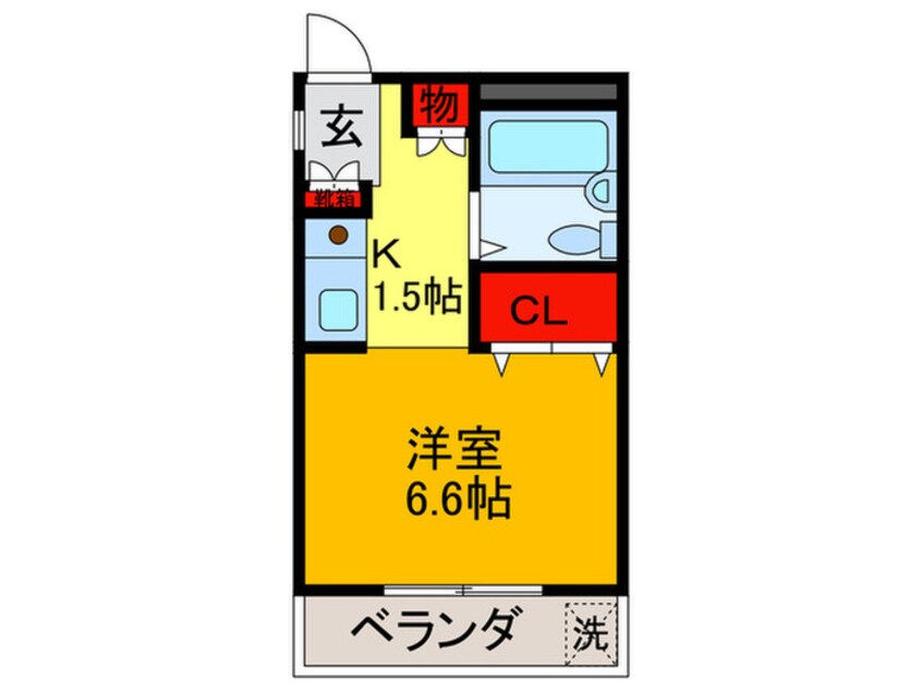 間取図 グリ－ンハウス