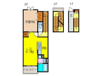 間取図 ラ・フォンテ