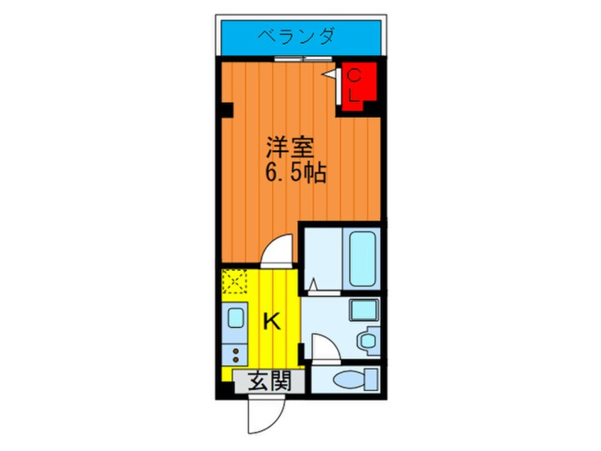 間取図 フィオレンテ栄町