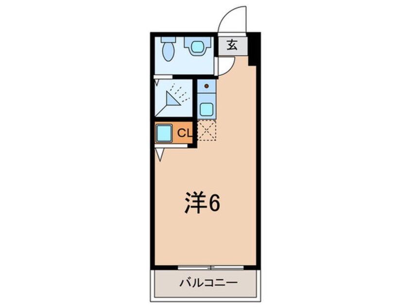 間取図 サンハイツ本山(601)