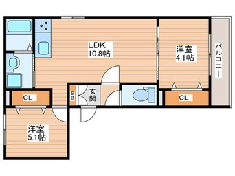 間取図 AVANTIO寝屋川市駅