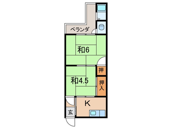 間取り図 イースト東福寺