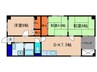 RITTO弐番館 3DKの間取り