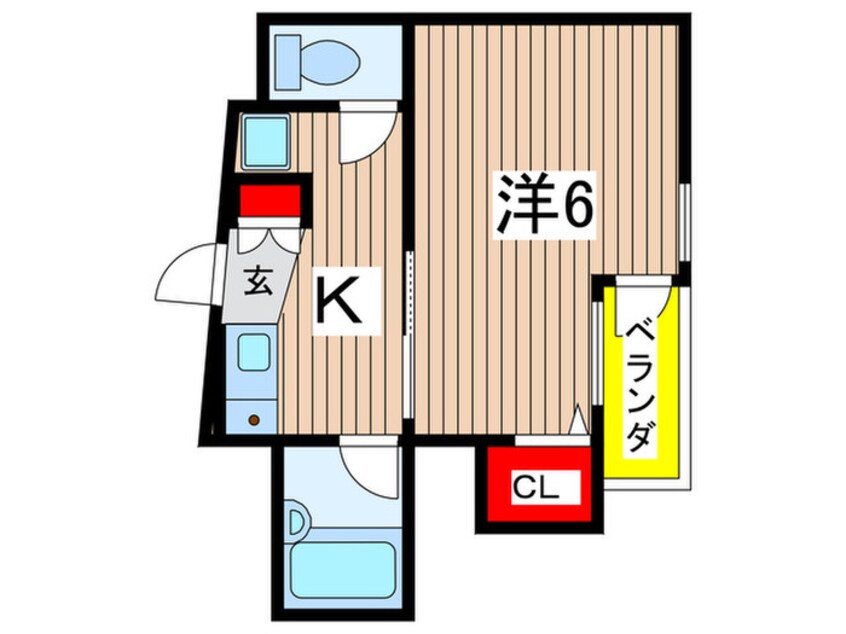 間取図 フェリ－チェ