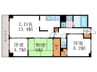 MNS千本 3LDKの間取り