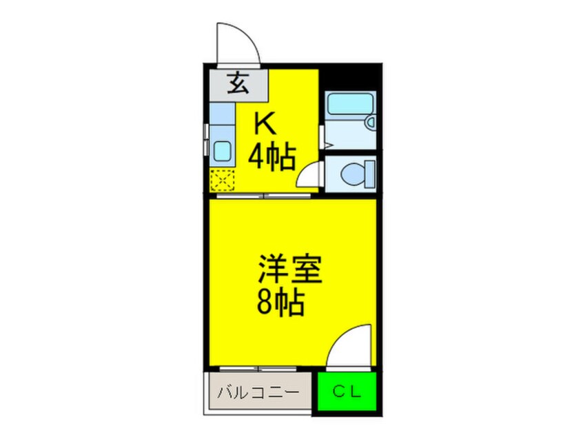 間取図 グリーンパーク東野