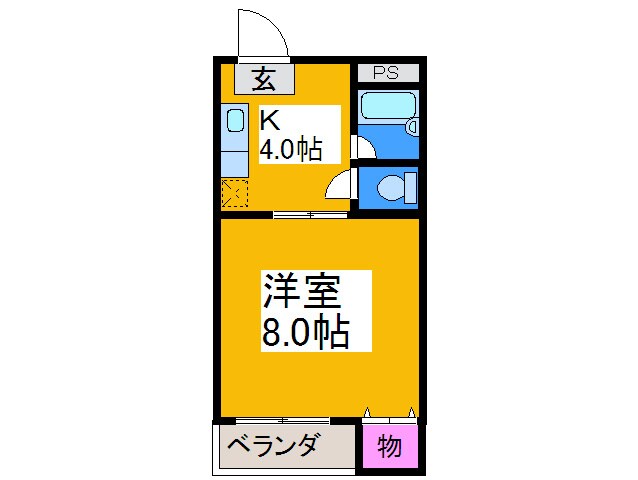 間取り図 グリーンパーク東野