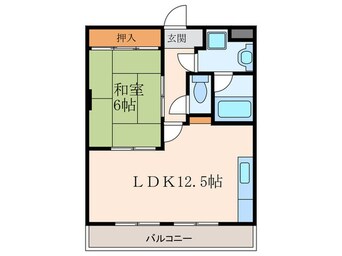 間取図 メゾンオリエント