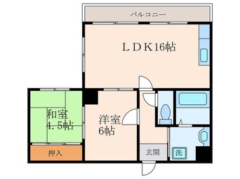 間取図 メゾンオリエント