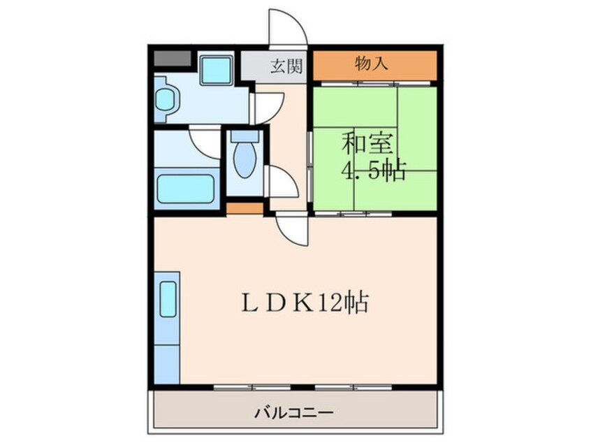 間取図 メゾンオリエント