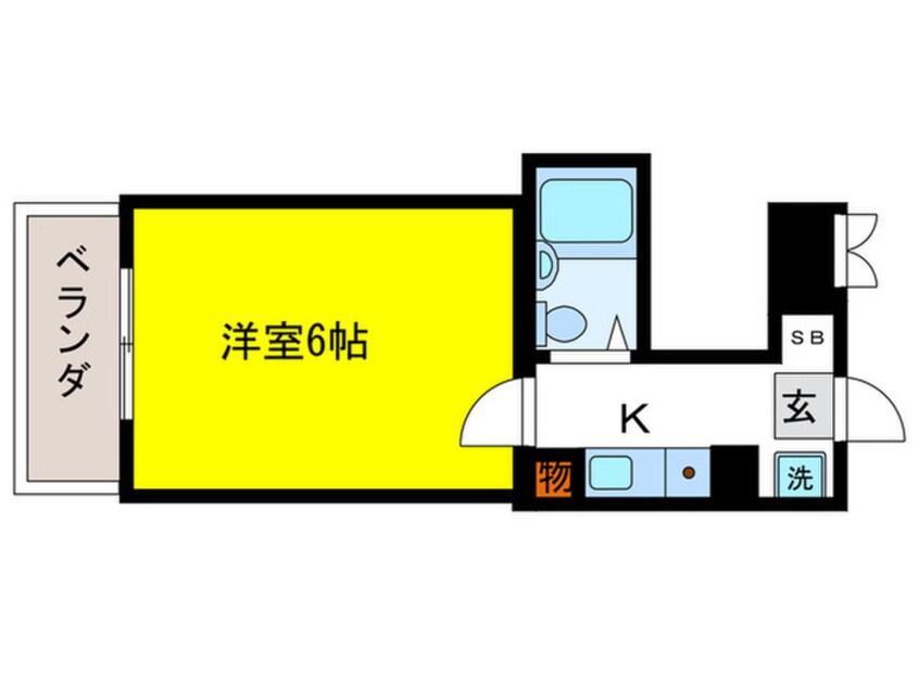 間取図 小原ビル