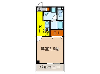 間取図 アンプル－ルクレ－ル