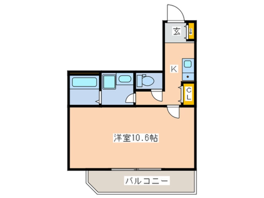 間取図 YOSHITOMI天下茶屋
