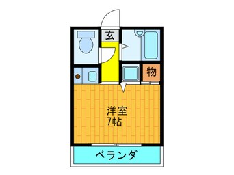 間取図 ジュネスファイブ