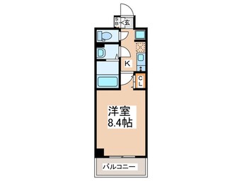 間取図 LuxeNANBA