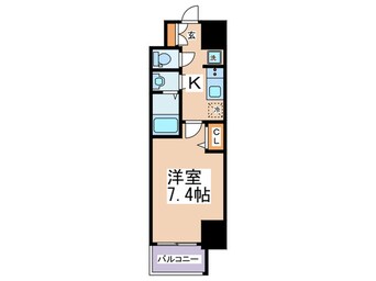 間取図 スペーシア日本橋東