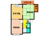 サニ－ハイツＡ棟 2DKの間取り