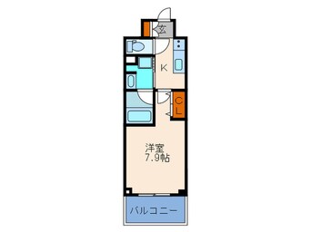 間取図 アーバネックス中崎町