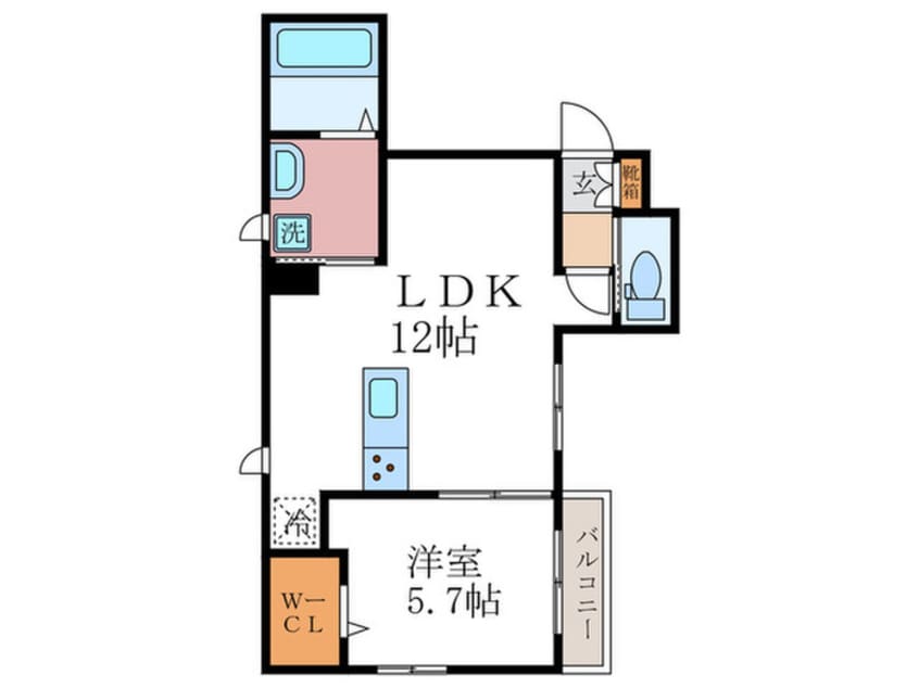 間取図 ＣＬＯＶＥＲ　ＨＯＵＳＥ