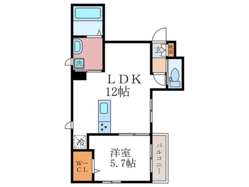 間取図 ＣＬＯＶＥＲ　ＨＯＵＳＥ