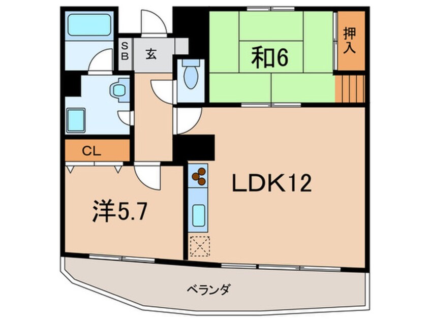 間取図 タイムスペ－ス２１