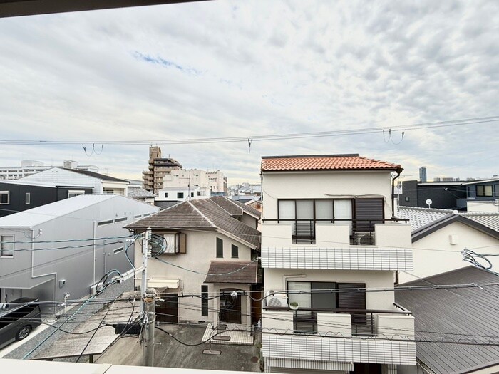 室内からの展望 プロスパーコート桃谷