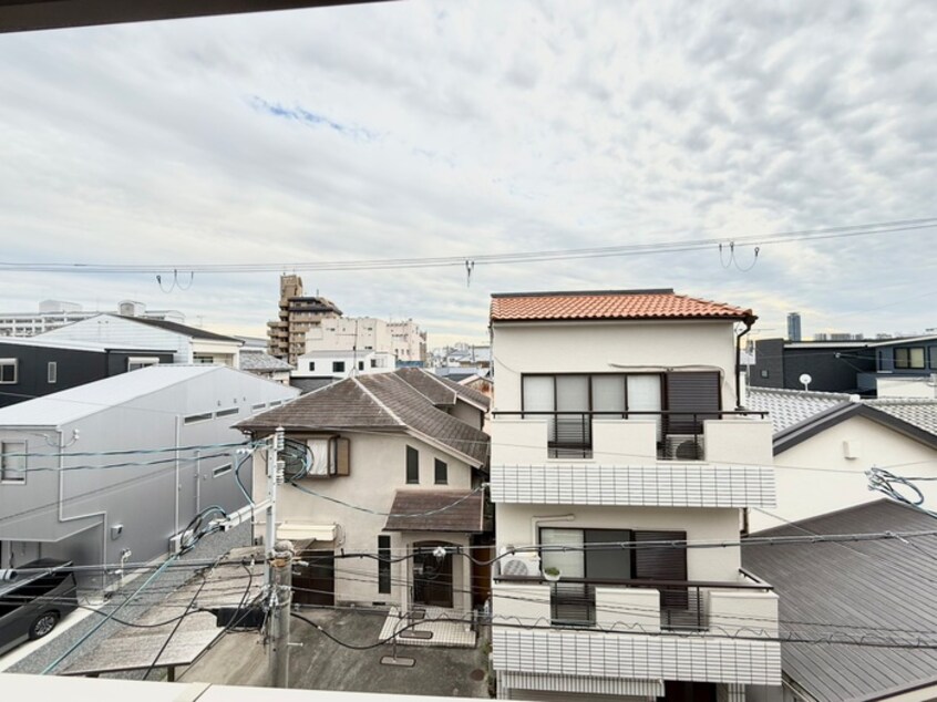 室内からの展望 プロスパーコート桃谷