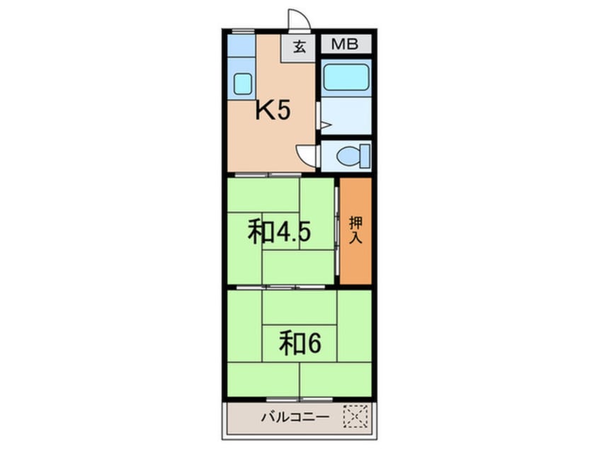 間取図 マンション幸