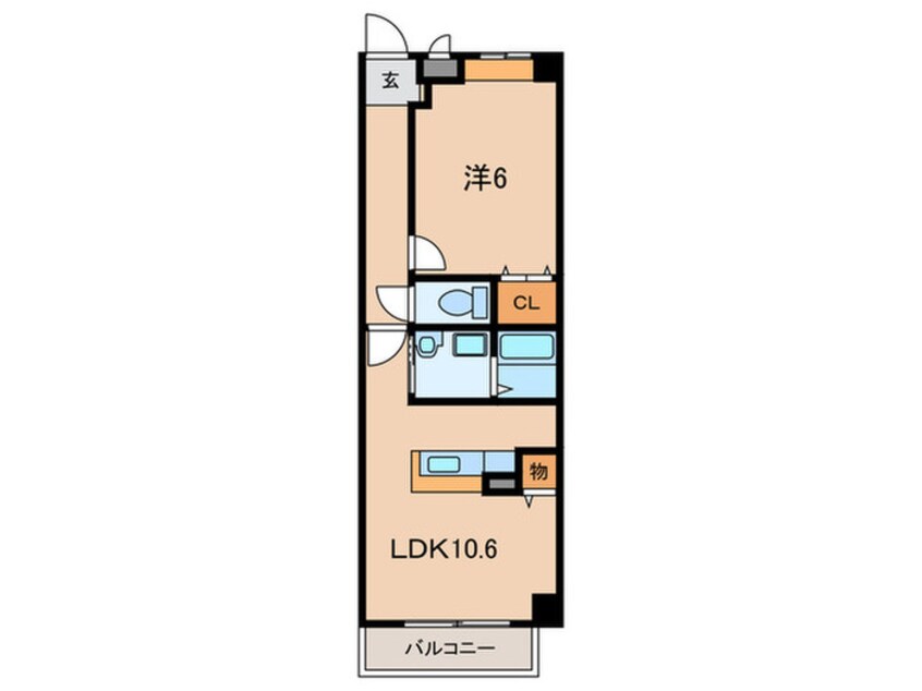 間取図 ヴァ－ンフリ－ト