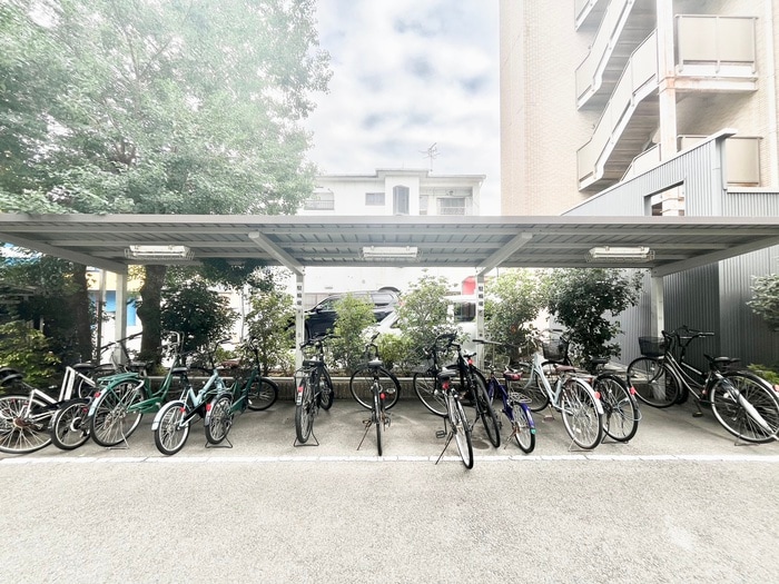 駐輪場 グランパシフィック萱島