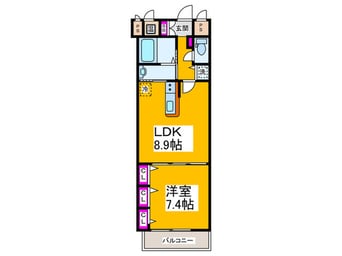 間取図 キラリ８－１