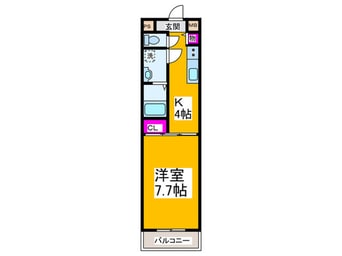 間取図 キラリ８－１