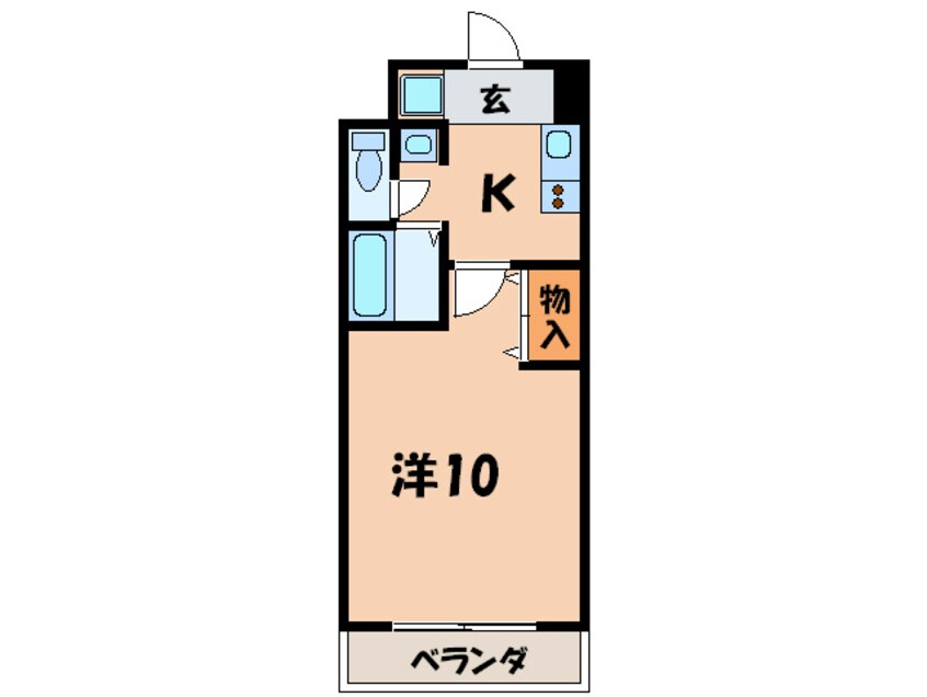 間取図 ﾈｳﾞｪﾙﾌﾟﾚﾇｰｳﾞ