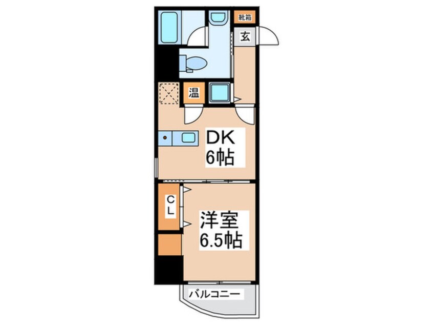 間取図 インボイス難波南レジデンス