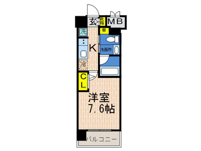 間取り図 ｴｽﾃﾑｺｰﾄみなと元町THE FIRST