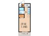 第２ハイツ杉本 1Rの間取り