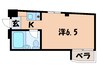 サンパレス21西宮北口 1Rの間取り