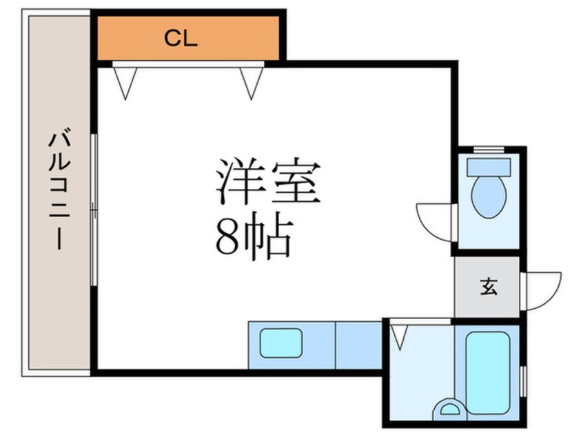 間取図 メゾンド－ル２１