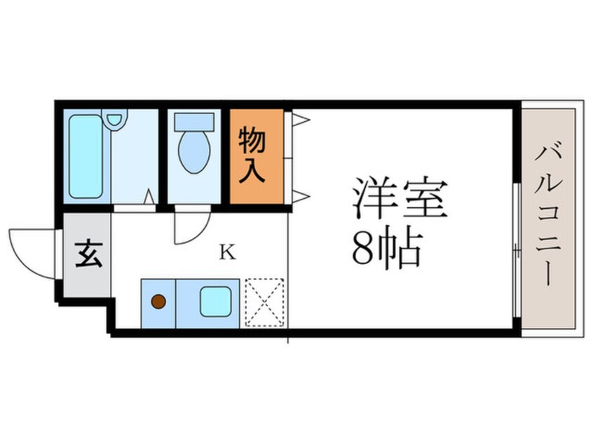 間取図 メゾンド－ル２１