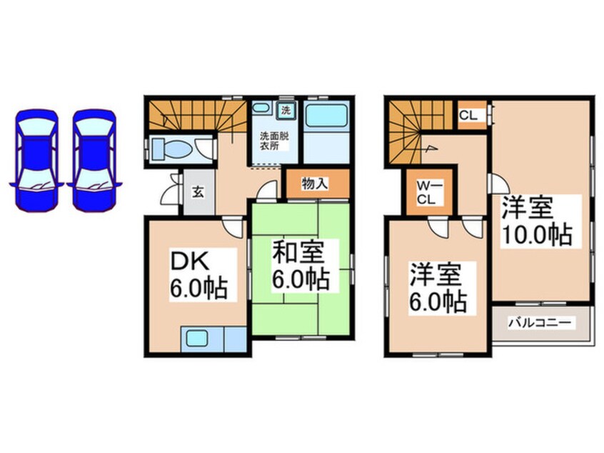 間取図 さつき台戸建住宅