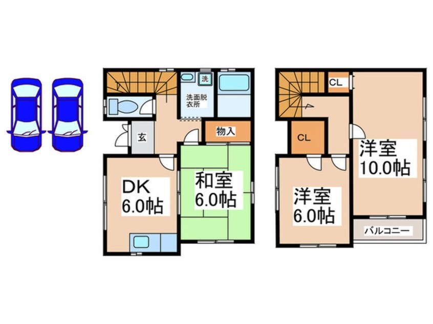 間取図 さつき台戸建住宅