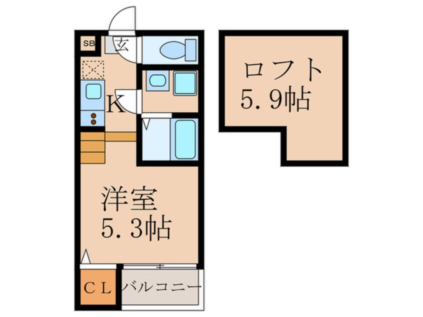 間取図 ルーセントフォレスト