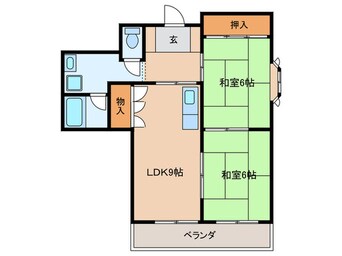 間取図 新栄プロパティー恵我之荘