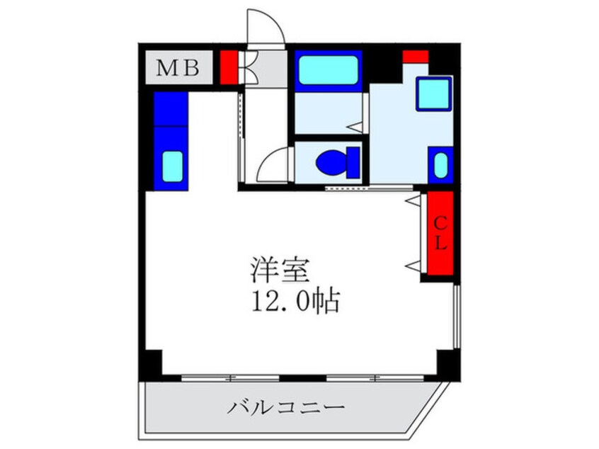 間取図 レグノ．ツウラ