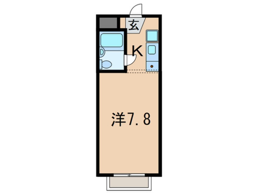 間取図 ライフイン芦屋壱番館