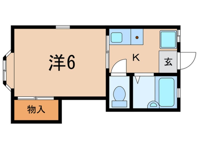 間取図 メゾン　ドゥ　フルール