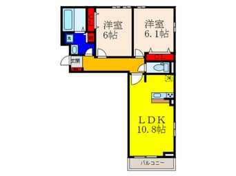間取図 ソレイユ・コート