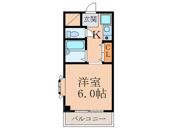 間取図 ＫＵＢＯＴＡハイツ