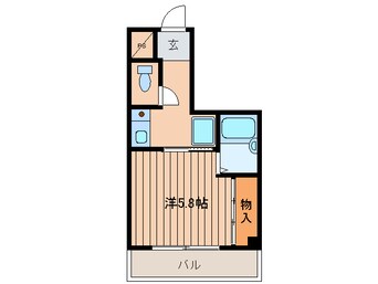 間取図 ＫＵＢＯＴＡハイツ