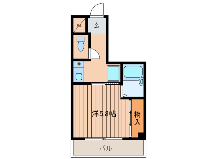 間取図 ＫＵＢＯＴＡハイツ